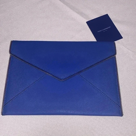 REBECCA MINKOFF Clutch Purse,NWT. Gorgeous Blue❣️ - Picture 1 of 4